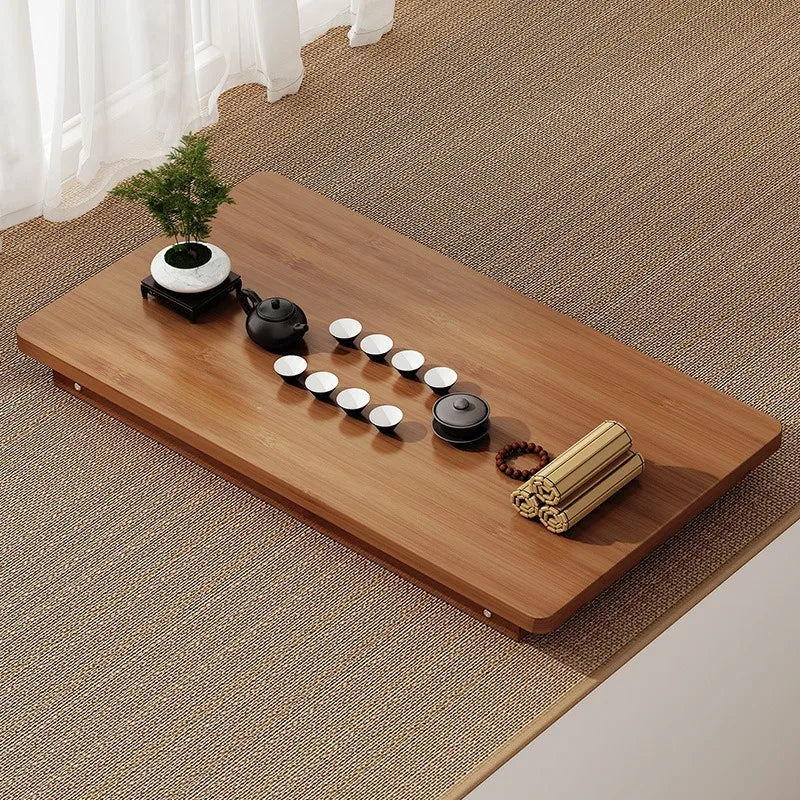 Japanese Floor Table Folding Coffee TableWindow Low Table Rectangular Balcony Table Low Ground Computer Desk Furnitrure