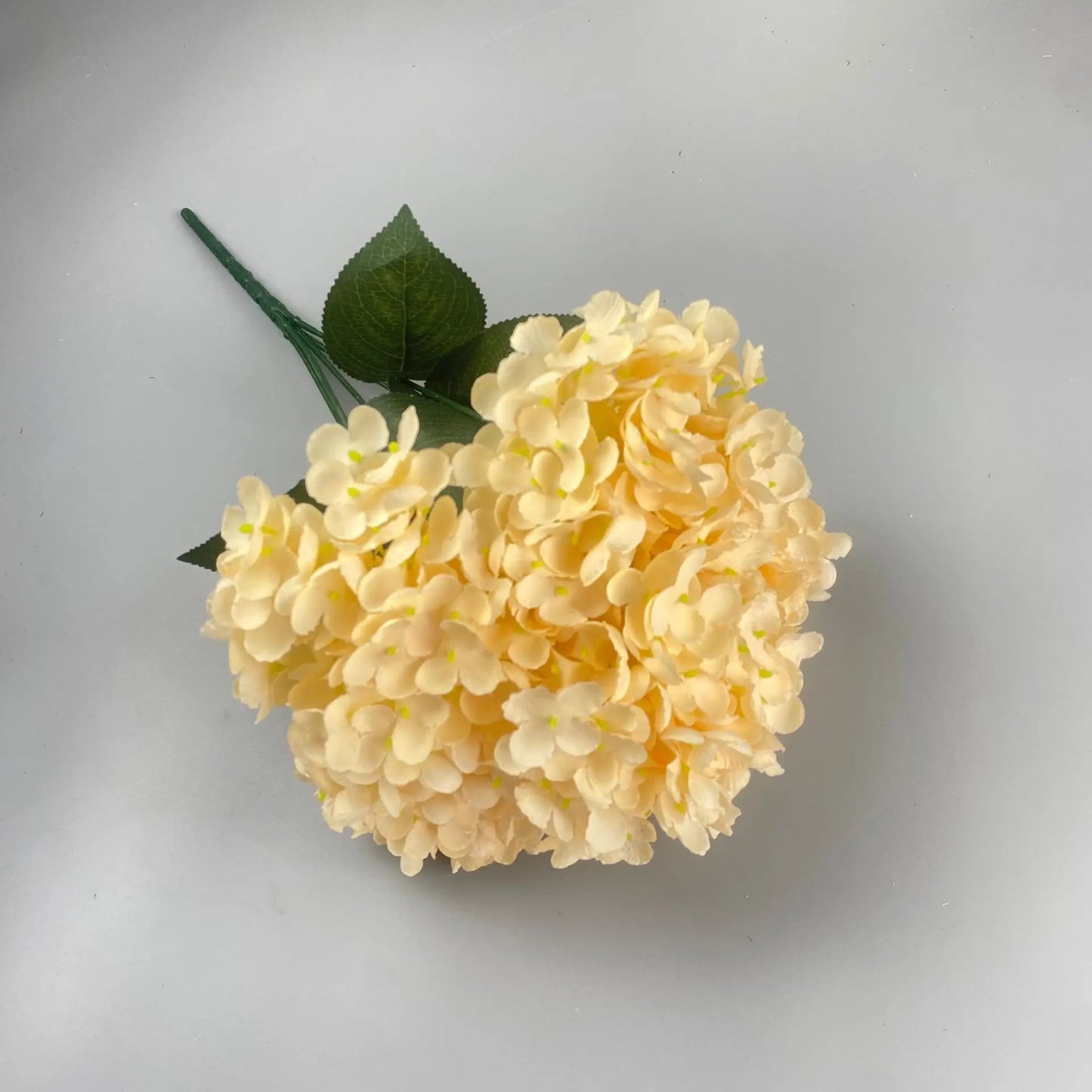 Large Size 5 Heads Artificial Flowers White Pink Hydrangea Silk DIY Wedding Bridal Bouquet Fake Flowers Home Party Decoration