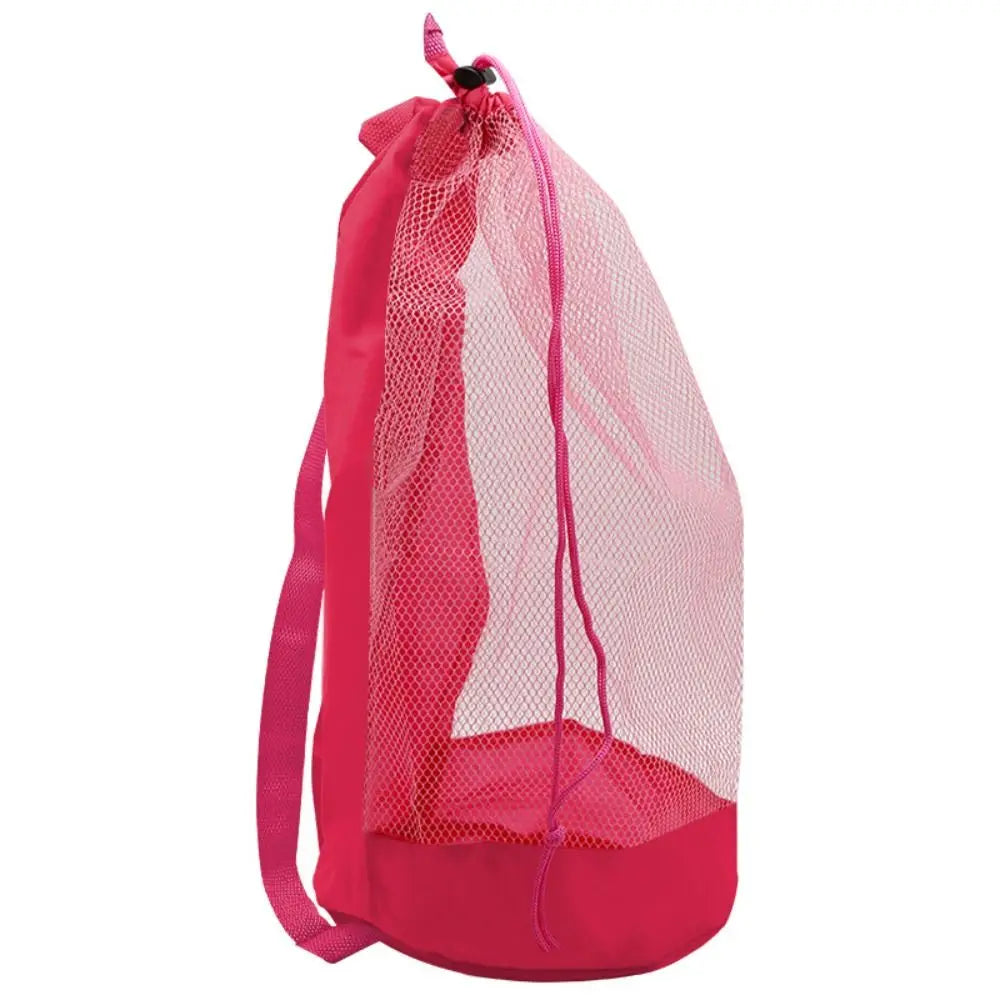 Waterproof Bags Large Capacity Beach Bag Foldable Portable Swimming Backpack Breathable Fast Dry Beach Toy Baskets Beach Trips