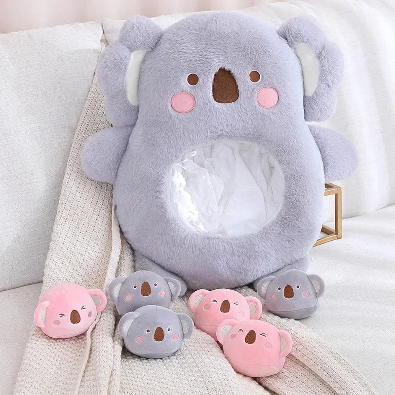 Cute Cartoon Animal Plush Toy Pillows Soft Filled Sofa Cushions Homdecors Decorations Living Room Pillows Holiday Gifts