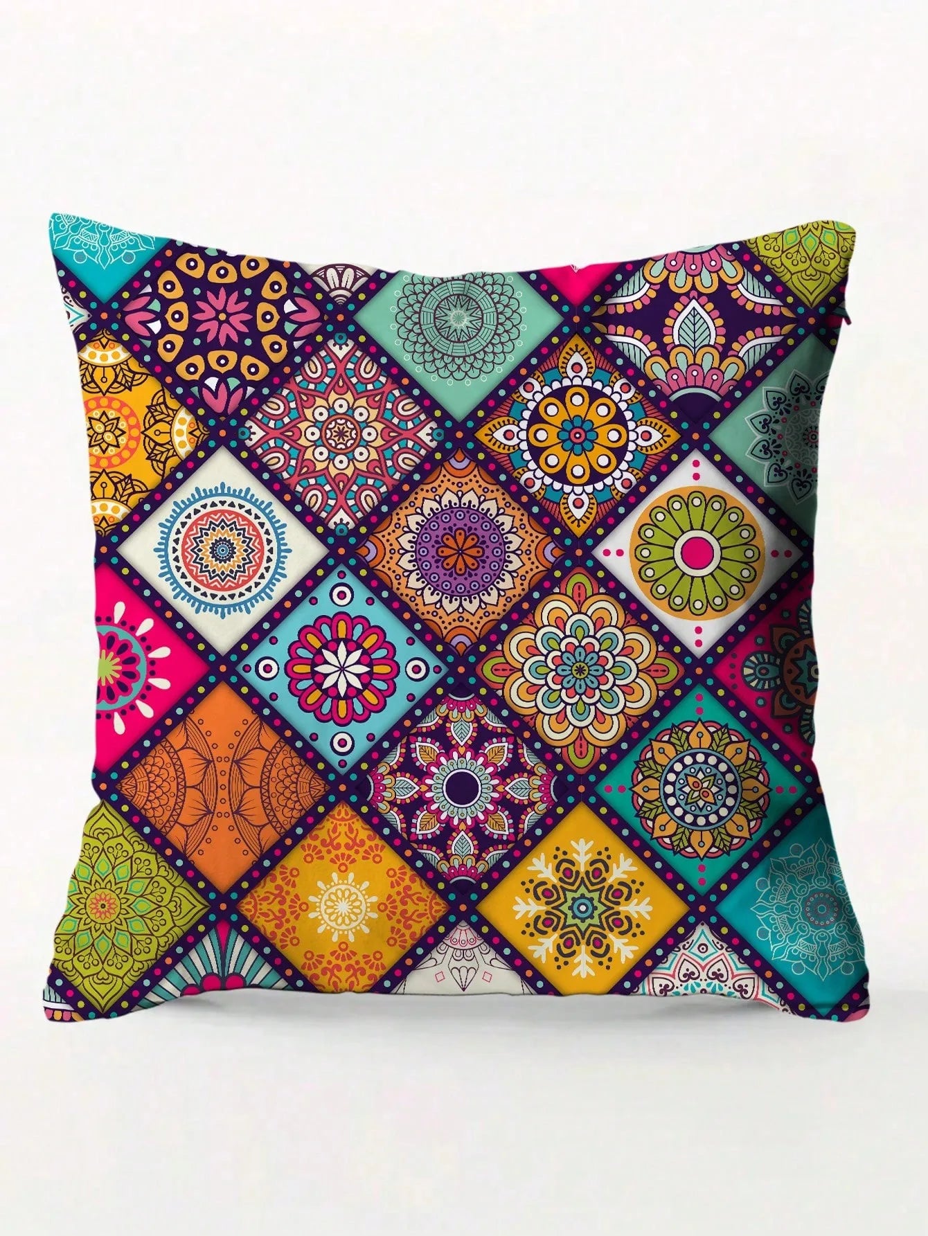 Bohemian style printed cushion cover, home decoration pillow, living room sofa decoration pillowcase