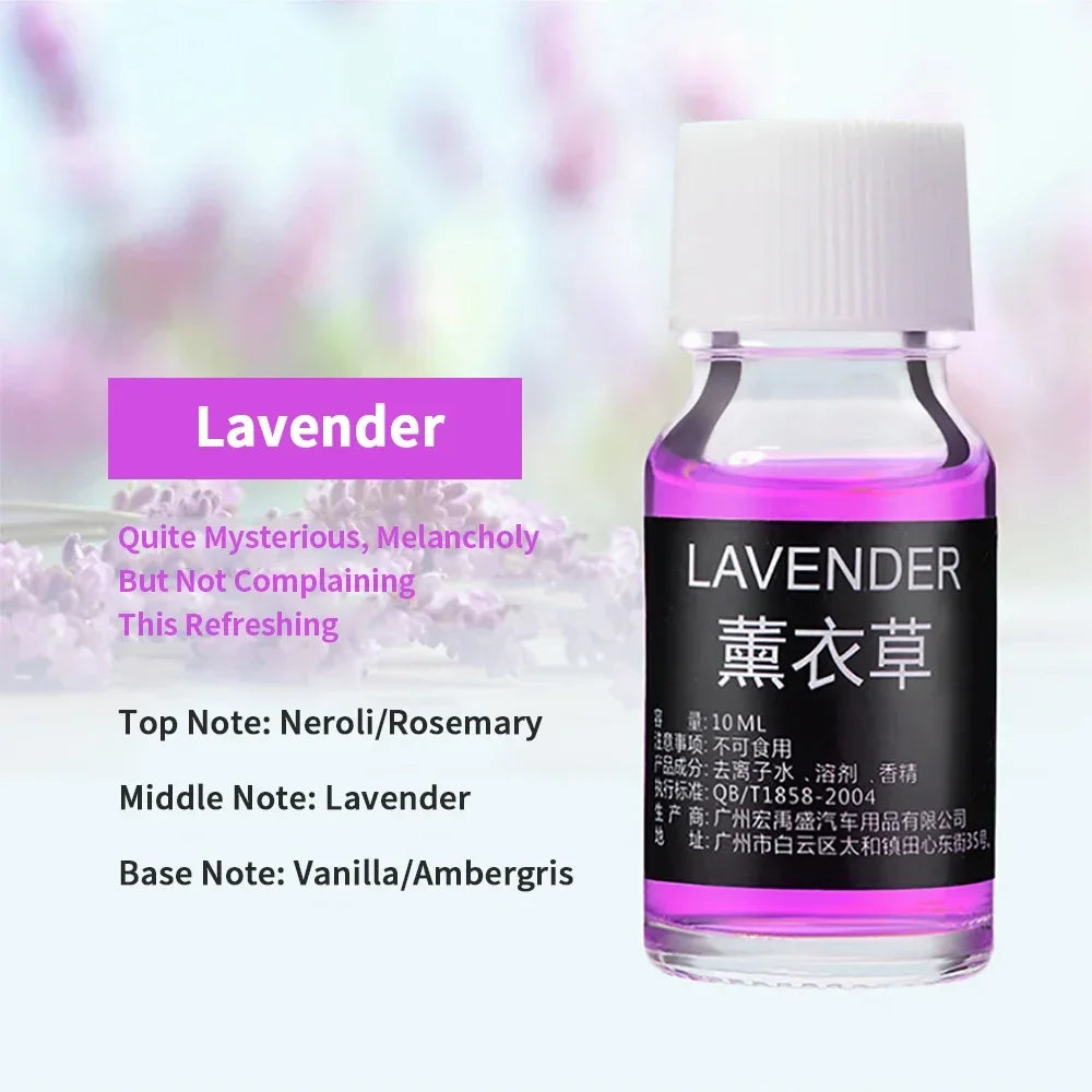 Wood Hanging Car Air Freshener Diffuser Perfume Aromatherapy Essential Oil Bottle Hanging Car Air Freshener Car Auto Accessories