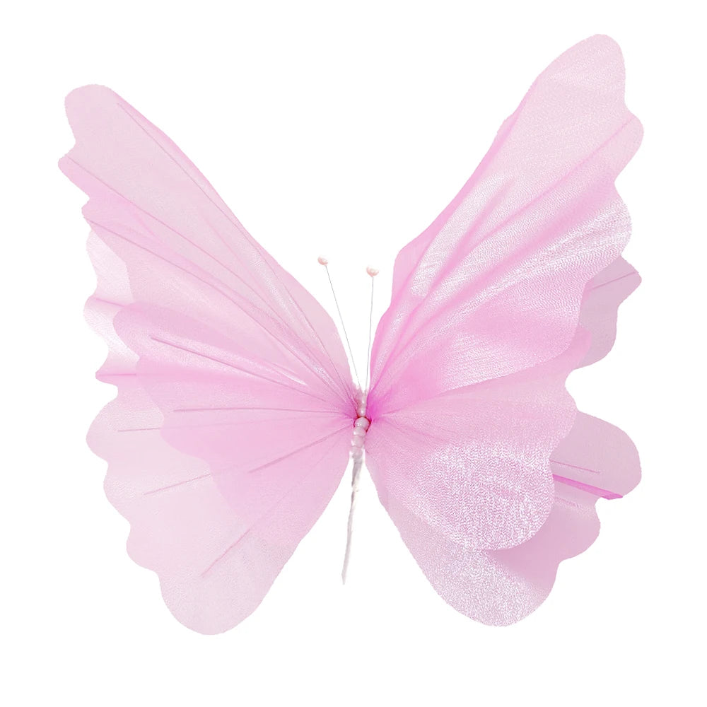 70/60/50cm Giant Gauze Flowers Artificial Poppy Flower Wedding Decoration Girl Birthday Party Props Fairy Garden Party Decor