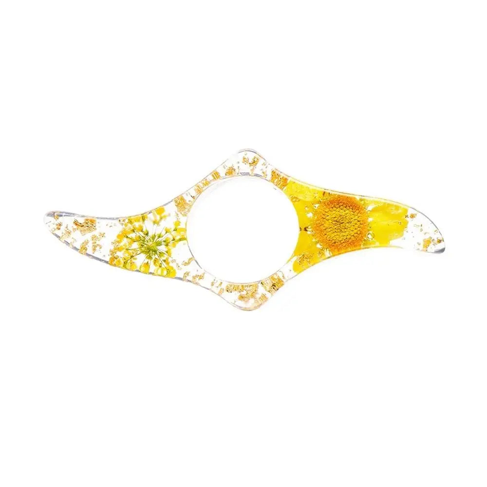 Book Accessories Acrylic Thumb Book Support Dried Flower Spreader Thumb Book Brace Colorful Smooth Book Page Holders Book Lovers