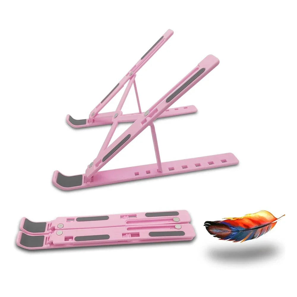 Foldable Laptop Stand Adjustable Portable Notebook Bracket Support Base ABS Holder For Macbook Air Pro Accessories Convenient