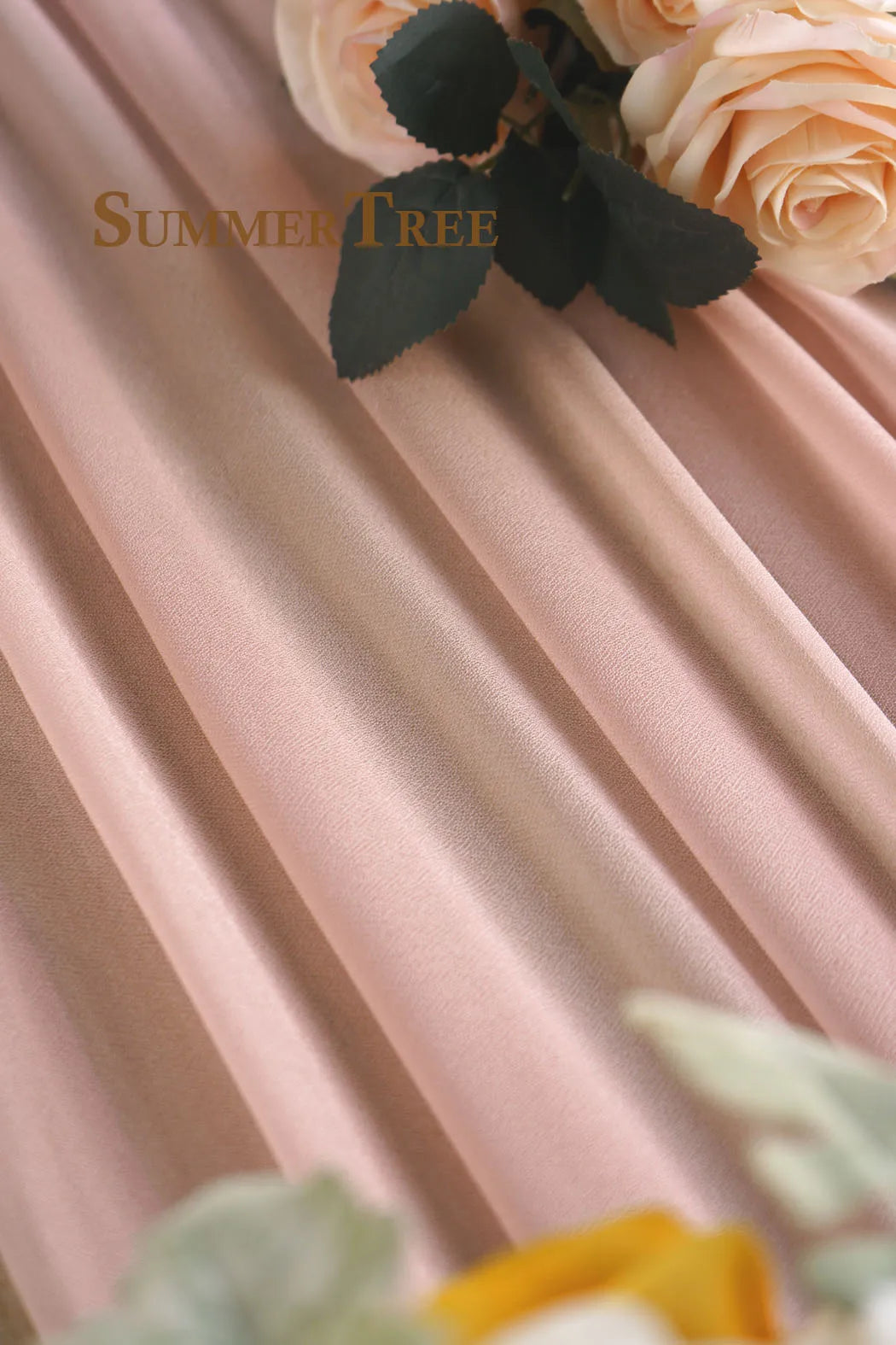 6-10 Meters Wedding Arch Drape Chiffon Fabric Draping Curtain Drapery Party Supplies Ceremony Reception Hanging Decoration