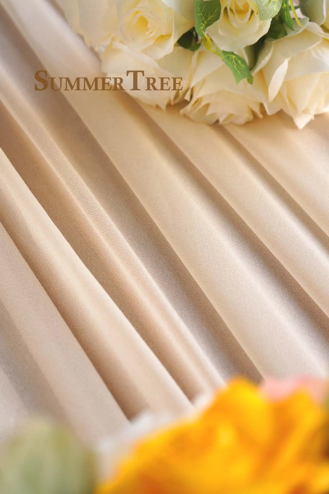 6-10 Meters Wedding Arch Drape Chiffon Fabric Draping Curtain Drapery Party Supplies Ceremony Reception Hanging Decoration