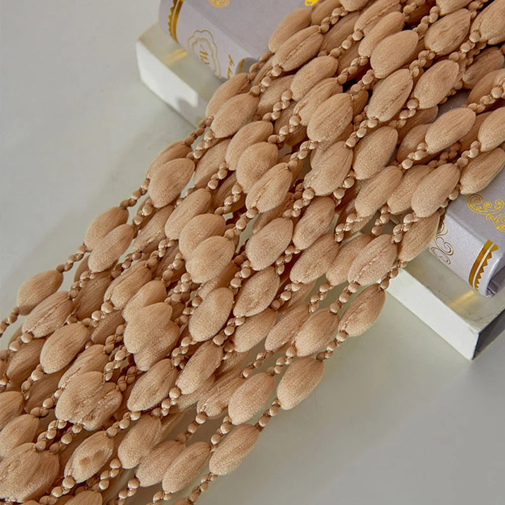 Door Beaded Curtains Lantern Cross Border Tassel Cord Curtains Hotel Wedding Salon Window Curtains Decoration For Room Divider