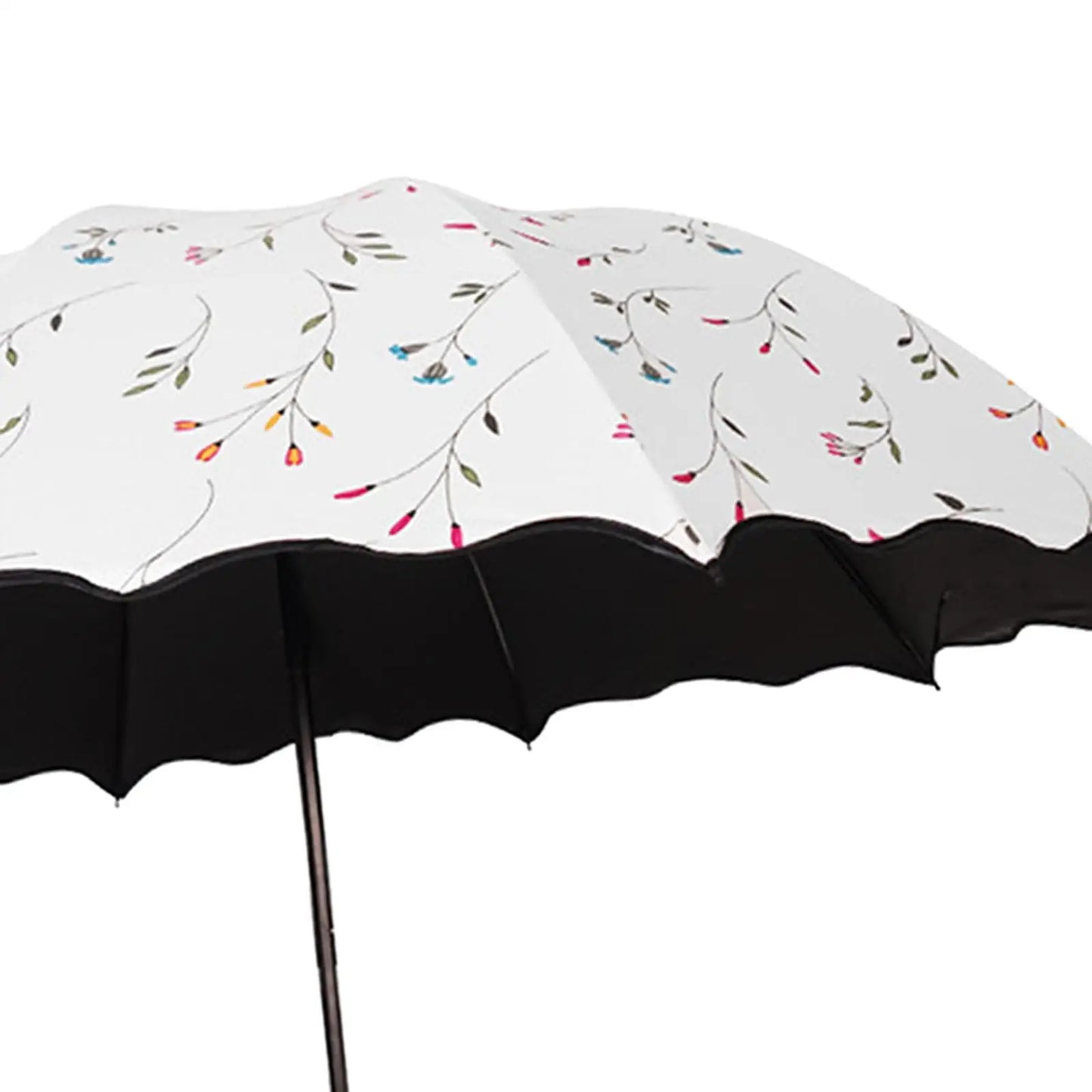 Folding Umbrella Portable Sunny and Rainy Rainproof Practical Sun Umbrella for Purse for Shopping Summer Travel Hiking Walking