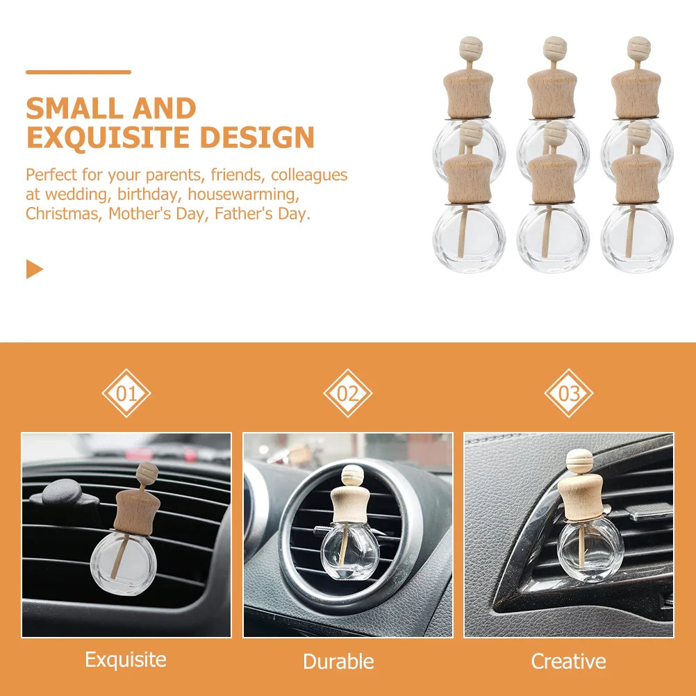 Car Aromatherapy Reusable Fragrance Diffuser Scent Automatic Air Freshener Scented Compact Essential Oil Automatic Air