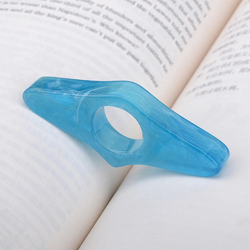 Thumb Bookmark Marque Page Book Accessories School Reading Aids Marcapaginas De Libros Stationery Book Page Holder Bookmarks