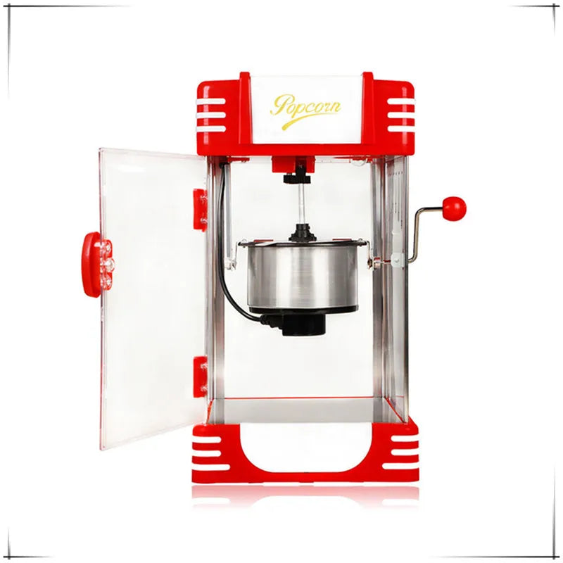 commercial Electric Popcorn machine automatic Hot Popcorn maker for cinema leisure snack equipment
