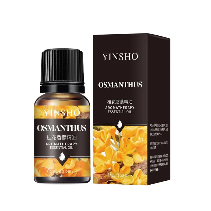 IncenseNatural plant essential oil extraction for aromatherapy. Osmanthus, mint, sweet orange, and fragrant aroma Incense 10ml