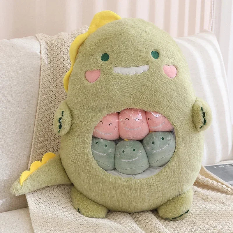 Cute Cartoon Animal Plush Toy Pillows Soft Filled Sofa Cushions Homdecors Decorations Living Room Pillows Holiday Gifts