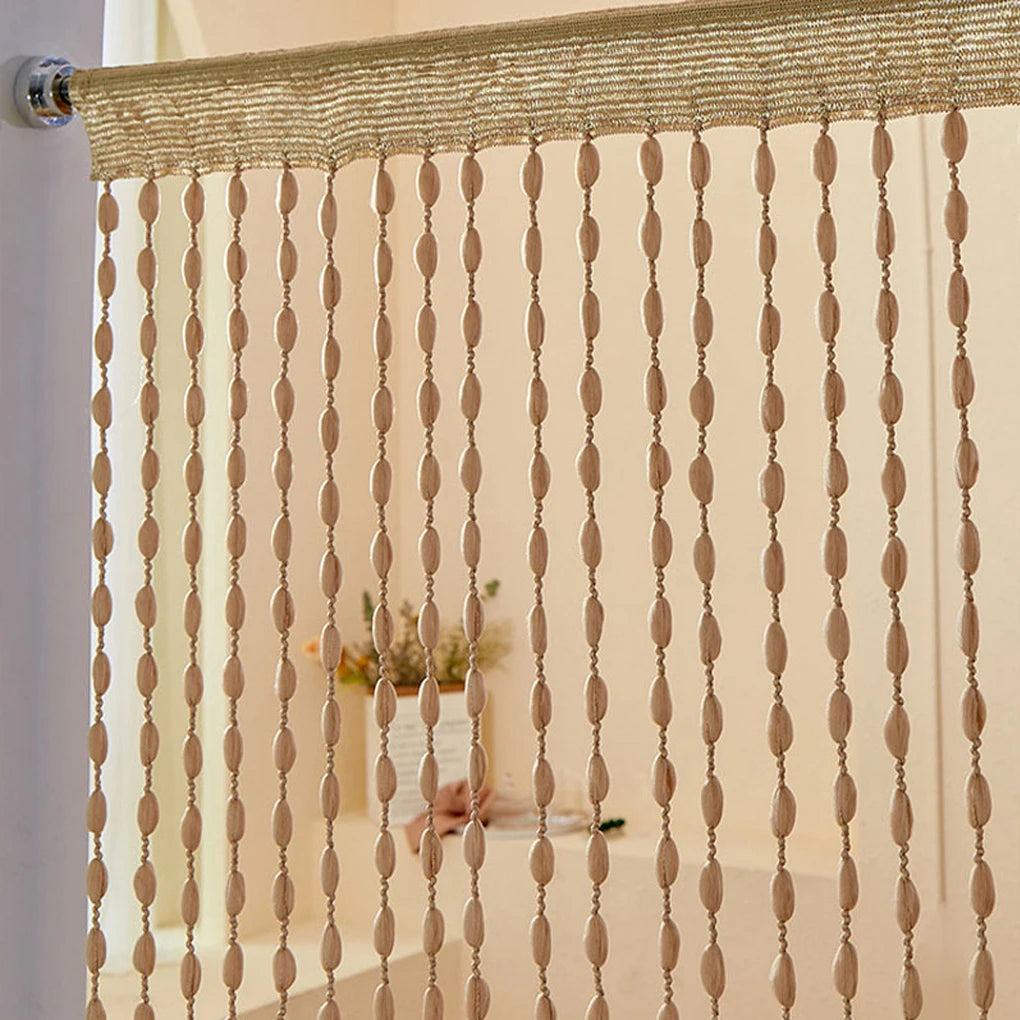 Door Beaded Curtains Lantern Cross Border Tassel Cord Curtains Hotel Wedding Salon Window Curtains Decoration For Room Divider