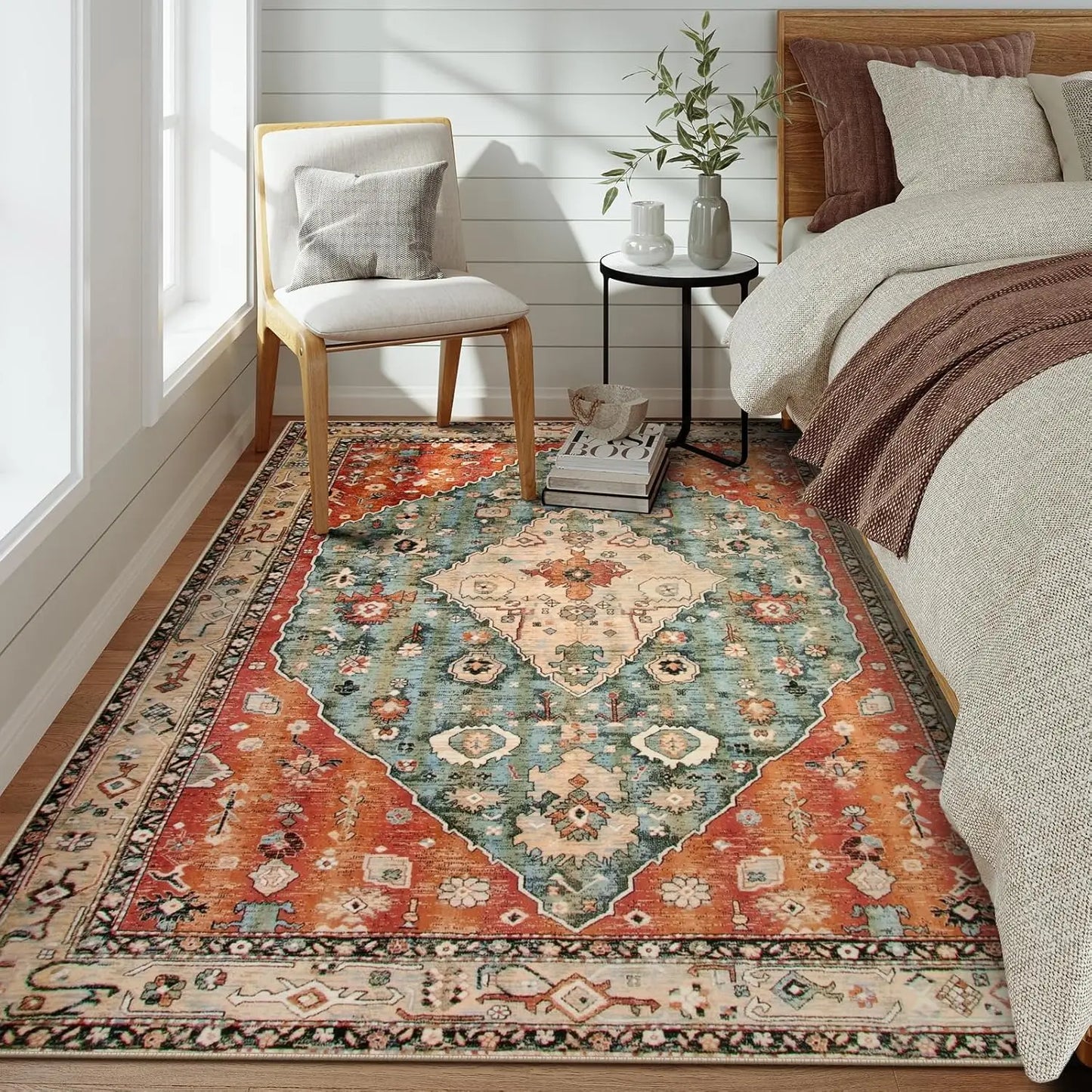 Modern Large Boho Sage Green Rugs for Living Room Decor Bedroom Lounge Balcony Sofa   Mat Coffee Table Floor Mat Dining Room Rug