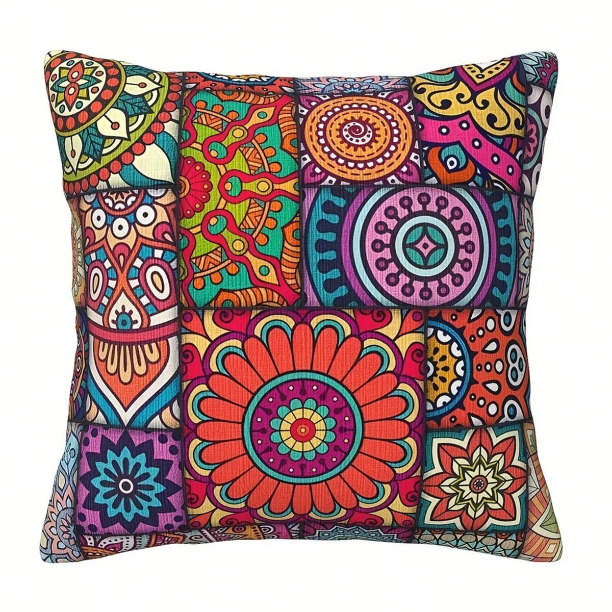 Bohemian style printed cushion cover, home decoration pillow, living room sofa decoration pillowcase