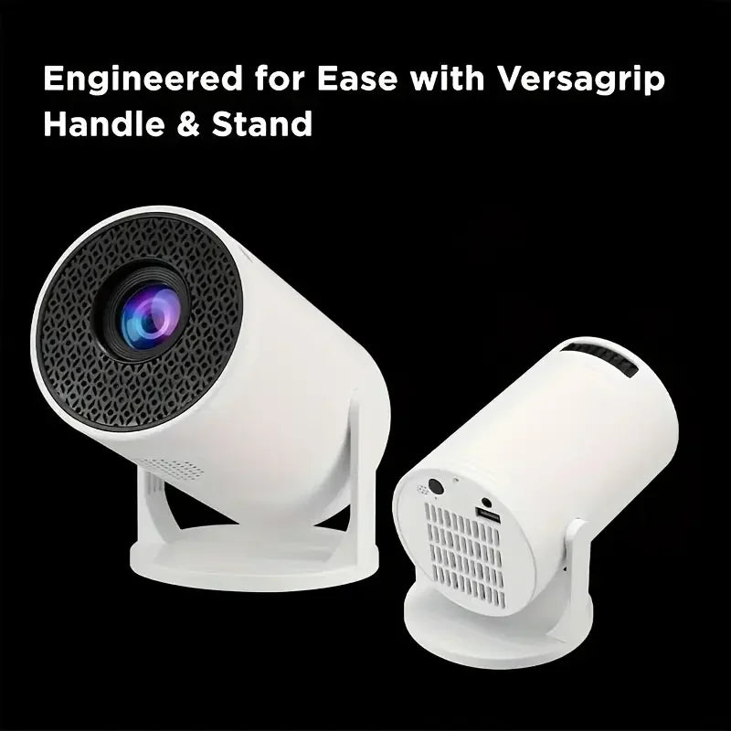 Smart HighDefinition Projector, Compact And Portable, Compatible with A Variety Of Devices, Suitable for Home Theater/Office Use