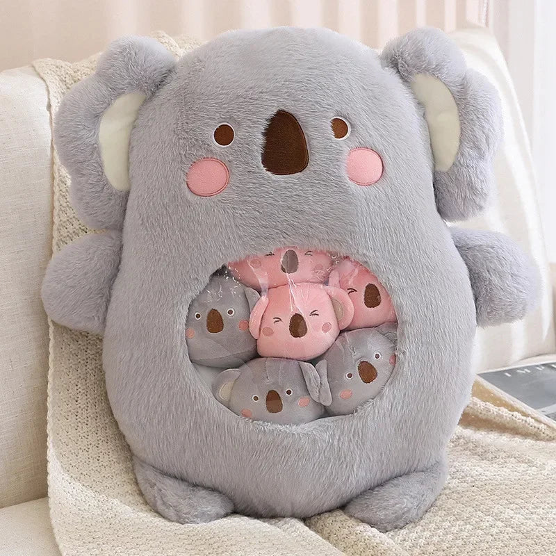 Cute Cartoon Animal Plush Toy Pillows Soft Filled Sofa Cushions Homdecors Decorations Living Room Pillows Holiday Gifts