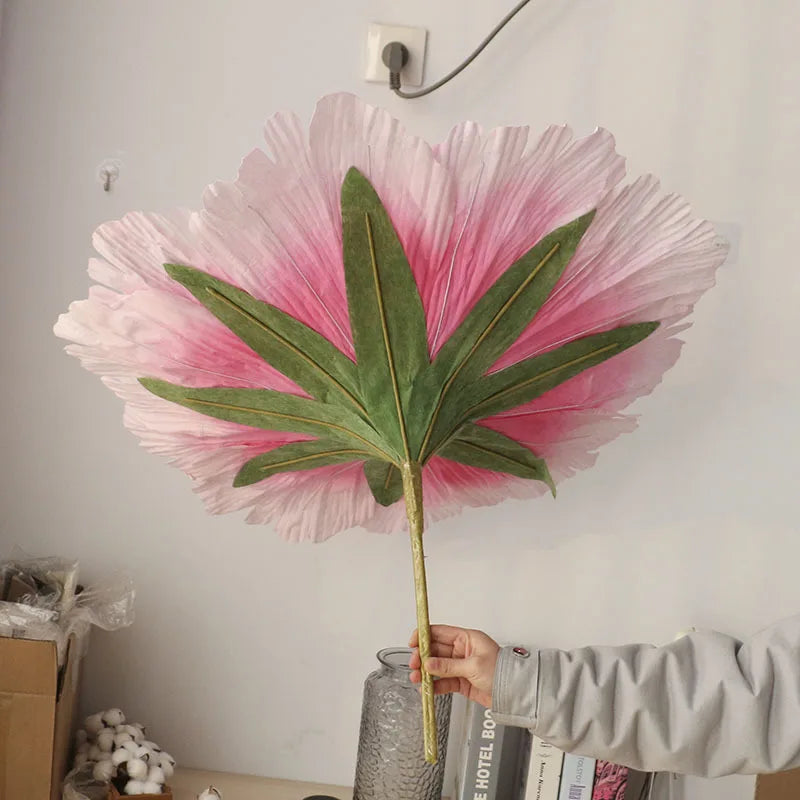 Multiple Sizes Wedding Flower Large Silk Artificial Flower Peony Head Giant Flowers For Diy Flower Background Wall Decoration