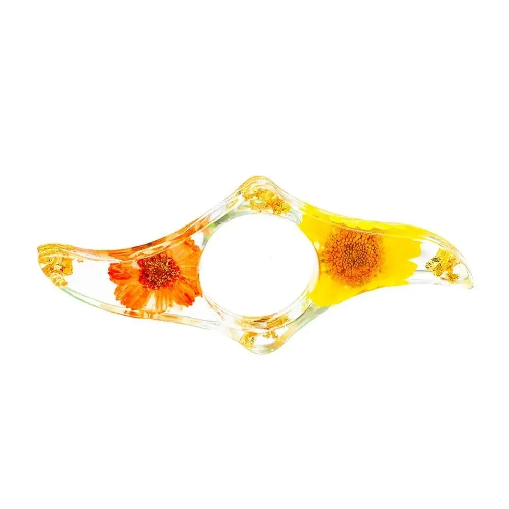 Book Accessories Acrylic Thumb Book Support Dried Flower Spreader Thumb Book Brace Colorful Smooth Book Page Holders Book Lovers