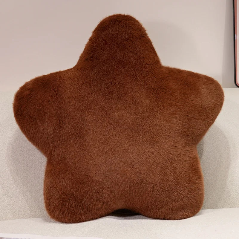 Soft and Cozy Star Shaped Pillow - Cute and Fun Design for Home Décor, Relaxation, and Comfort