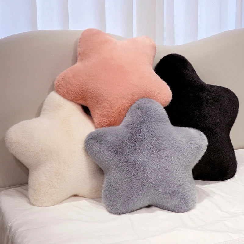 Soft and Cozy Star Shaped Pillow - Cute and Fun Design for Home Décor, Relaxation, and Comfort