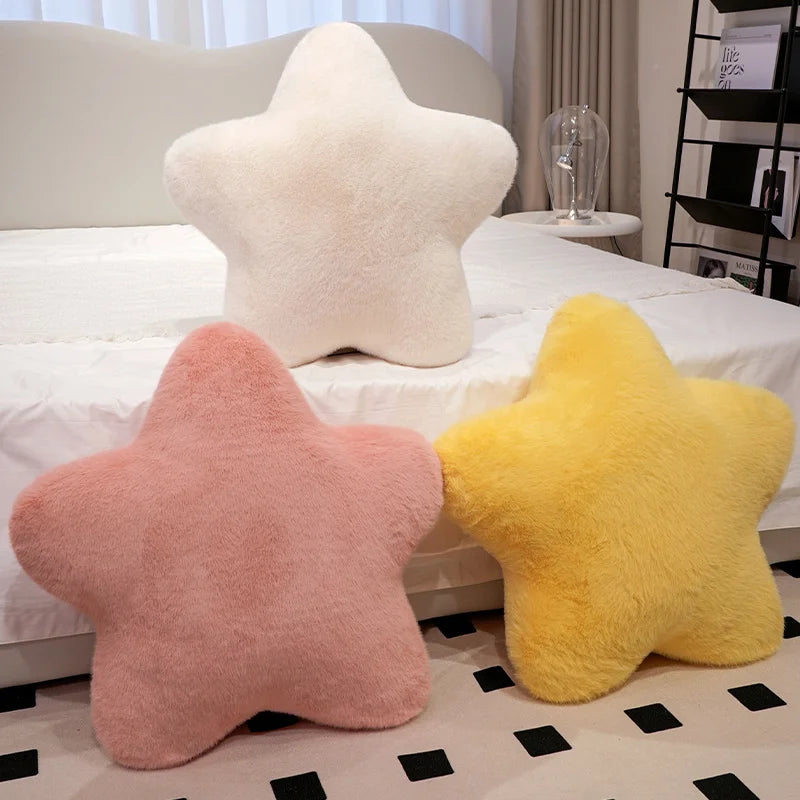 Soft and Cozy Star Shaped Pillow - Cute and Fun Design for Home Décor, Relaxation, and Comfort