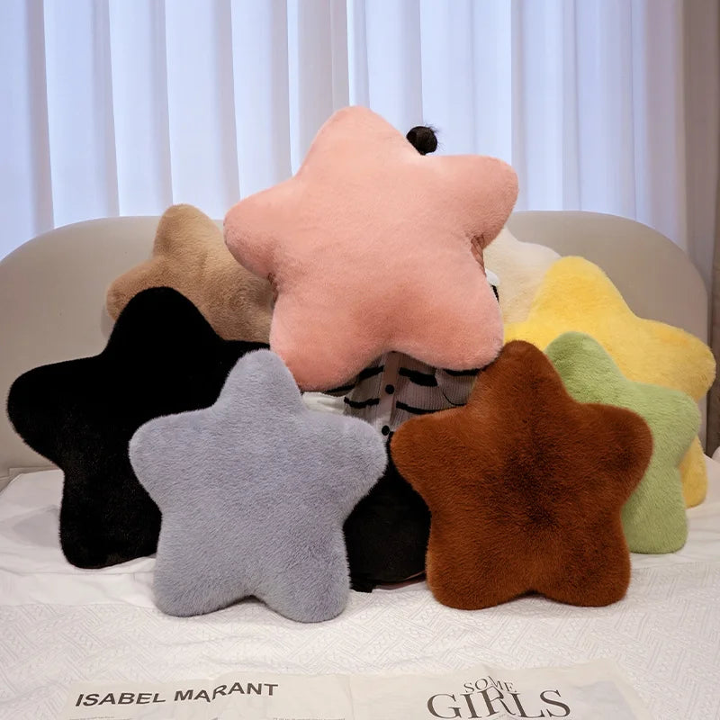 Soft and Cozy Star Shaped Pillow - Cute and Fun Design for Home Décor, Relaxation, and Comfort