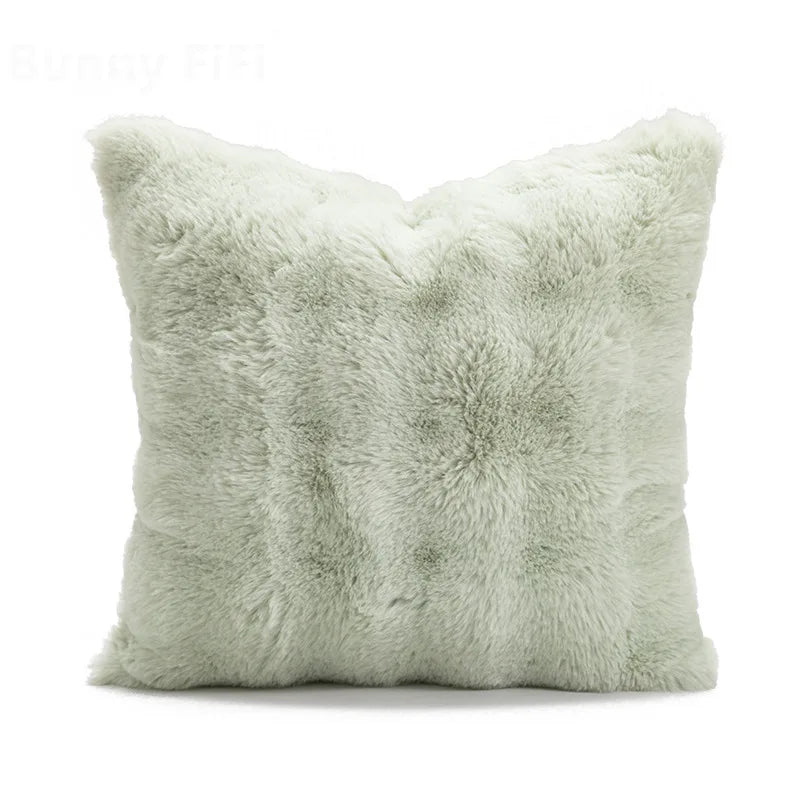 Modern and Fresh Ins Wind Matcha Green Home Living Room Sofa Window Float Pillow Throwing Pillow Simple and Light Luxury Cushion
