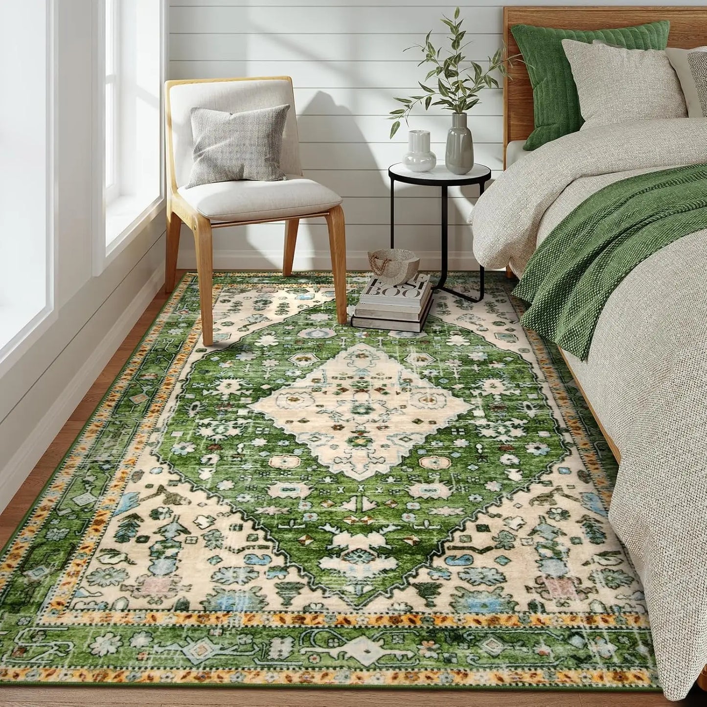Modern Large Boho Sage Green Rugs for Living Room Decor Bedroom Lounge Balcony Sofa   Mat Coffee Table Floor Mat Dining Room Rug