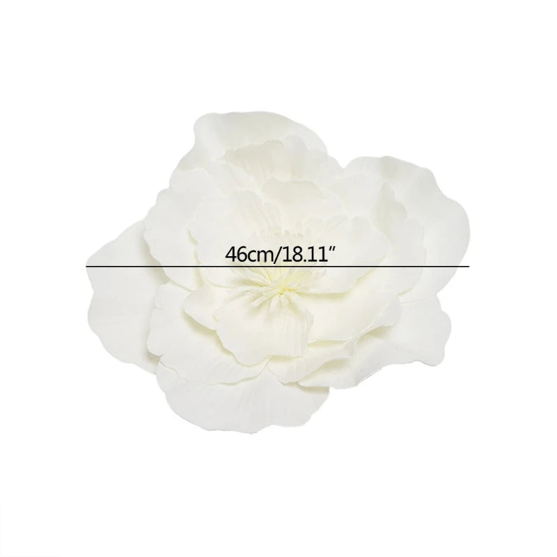 Large Flower Hats For Women Flower Fascinator Hat Large Flower Headband Flower Fascinator Headband Costume Headpiece