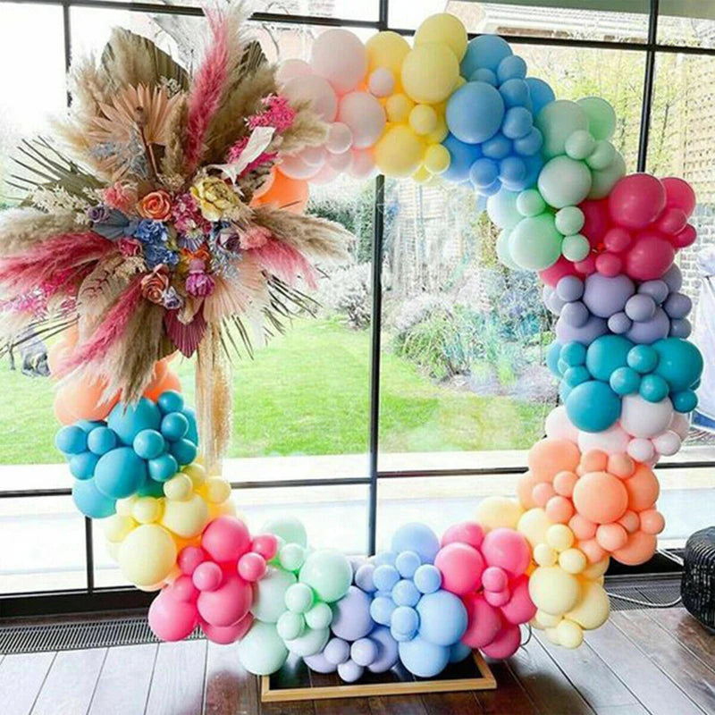 Heart Shaped Balloon Arch DIY Balloon Arch Garland Balloon Arch Stand Kit For Outdoors Weddings Anniversary Decorations 5.2