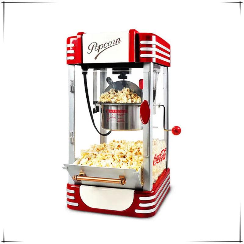 commercial Electric Popcorn machine automatic Hot Popcorn maker for cinema leisure snack equipment