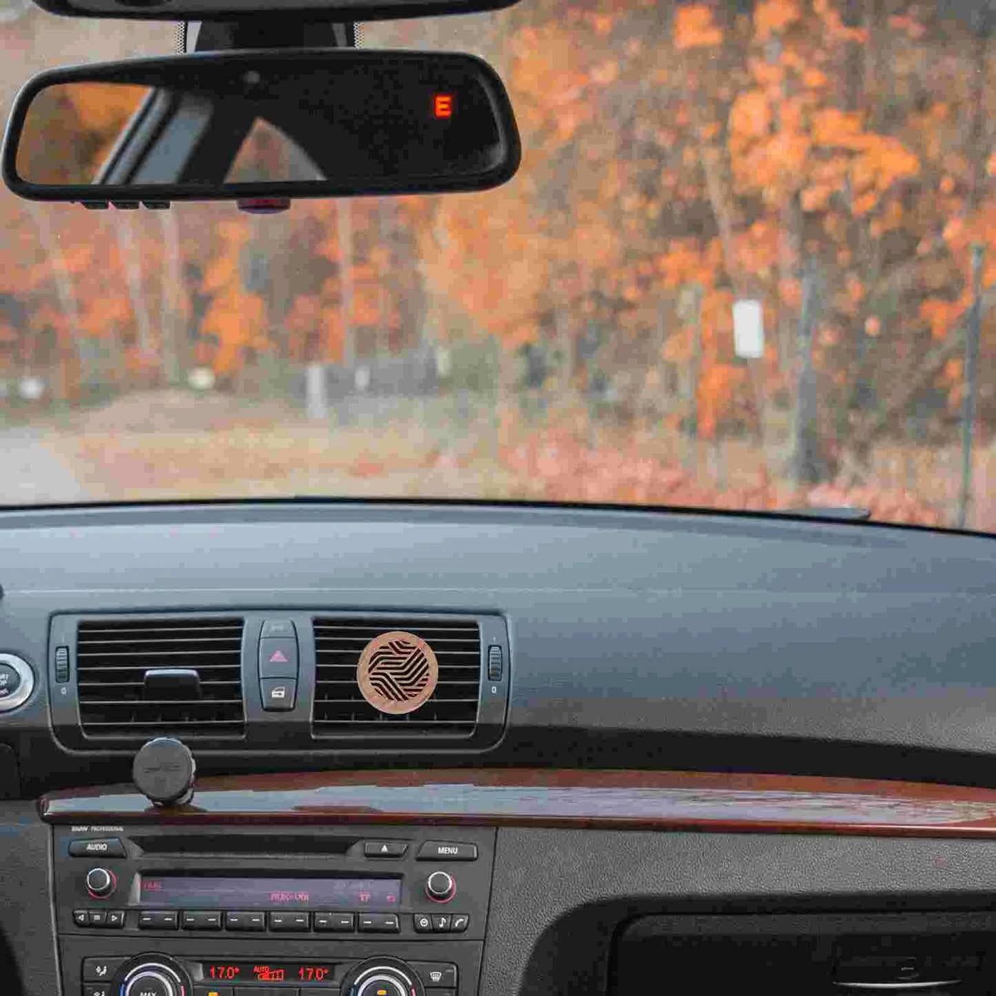 Wooden Design Natural Rosewood Car Aroma Diffuser Essential Oil Diffusers Decorative In Car Adornment Aromatherapy Scent Clips