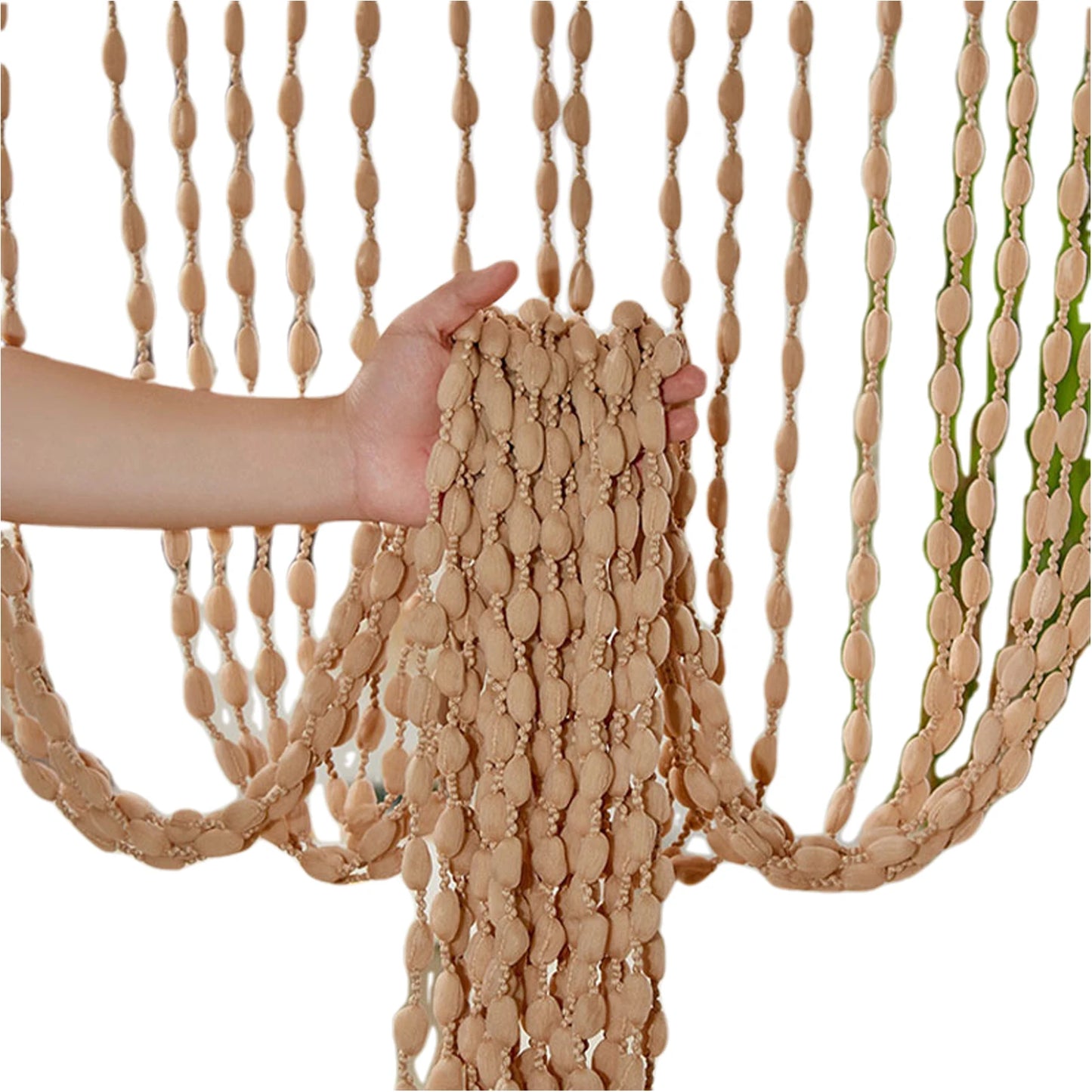 Door Beaded Curtains Lantern Cross Border Tassel Cord Curtains Hotel Wedding Salon Window Curtains Decoration For Room Divider