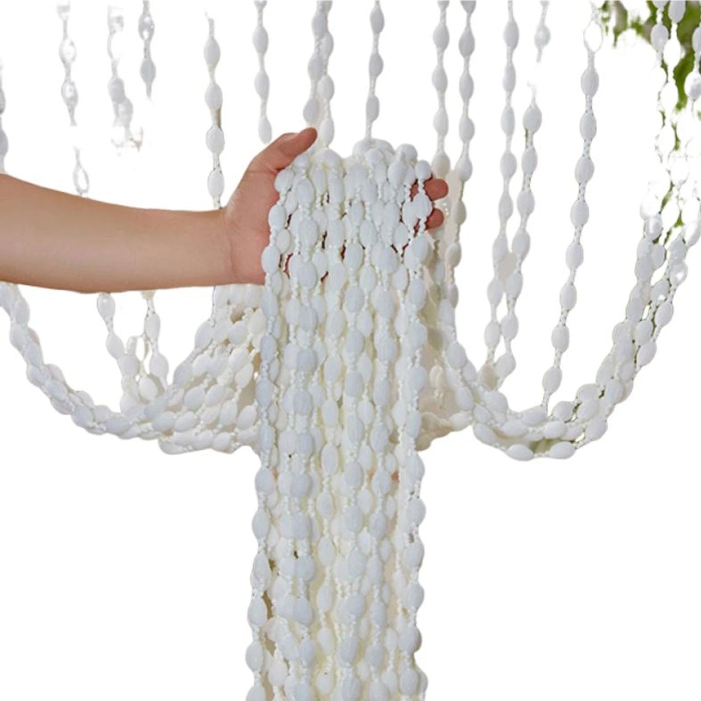 Door Beaded Curtains Lantern Cross Border Tassel Cord Curtains Hotel Wedding Salon Window Curtains Decoration For Room Divider