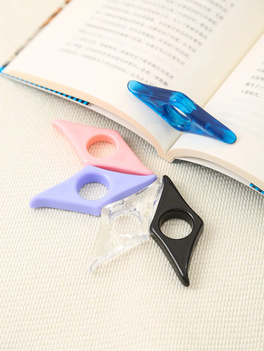 Thumb Bookmark Marque Page Book Accessories School Reading Aids Marcapaginas De Libros Stationery Book Page Holder Bookmarks